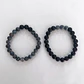 2 Pulsera De Piedras Naturales Onix Cuarzo Volcanita Pareja - Miniatura 5