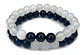 2 Pulsera De Piedras Naturales Onix Cuarzo Volcanita Pareja - Miniatura 7
