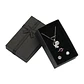 Caja De Regalo 5x8 Cm Negra Para Conjunto Joyas - Miniatura 2