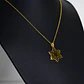 Collar Copo De Nieve Acero Inoxidable Colgante Unisex - Miniatura 6