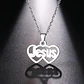 Collar Jesús Religión Acero Inoxidable Colgante Unisex - Miniatura 7