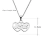 Collar Jesús Religión Acero Inoxidable Colgante Unisex - Miniatura 3