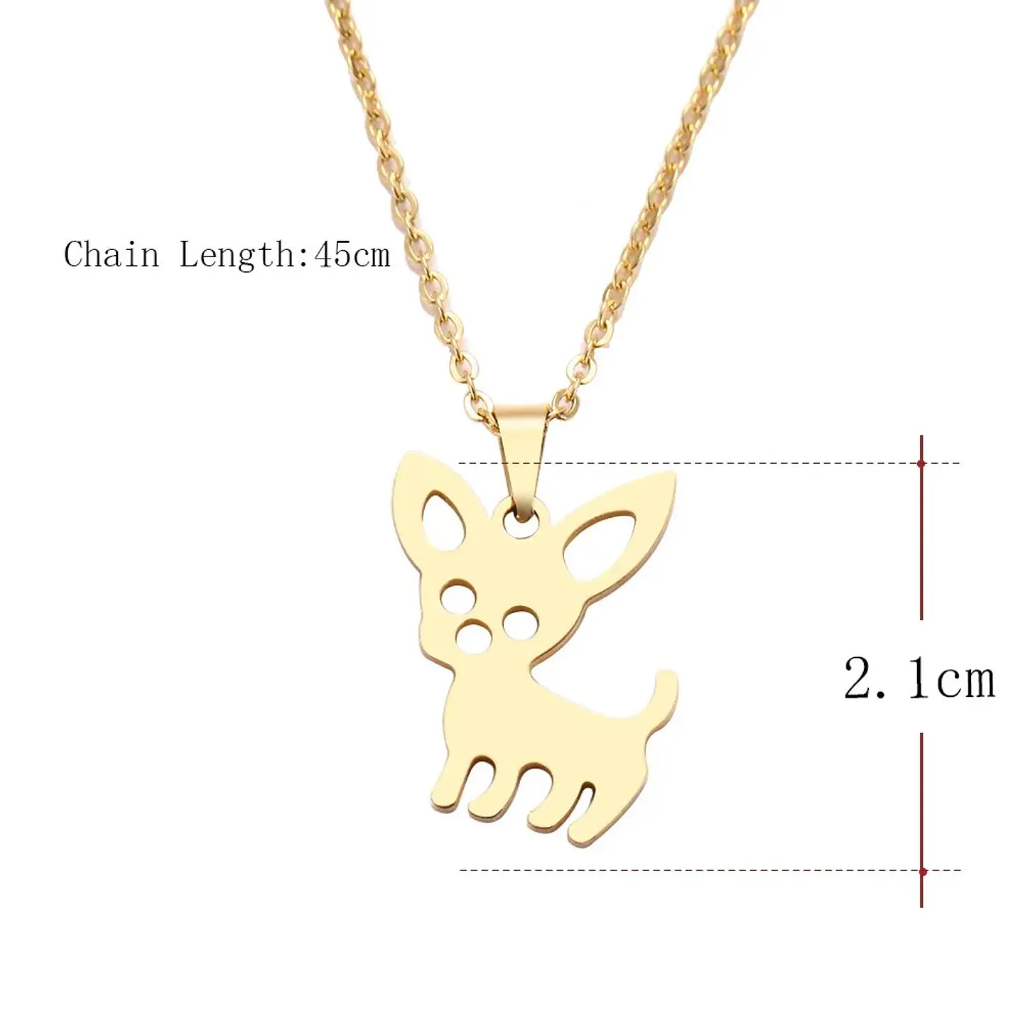 Collar Perrito Mascota Dog Acero Inoxidable Colgante Unisex 3