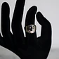 Anillo Sonrisa Smile Feliz Ajustable Acero Inoxidable Unisex - Miniatura 3