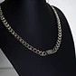 Set Cadena + Pulsera Grumet Acero Inoxidable 8mm Collar - Miniatura 4