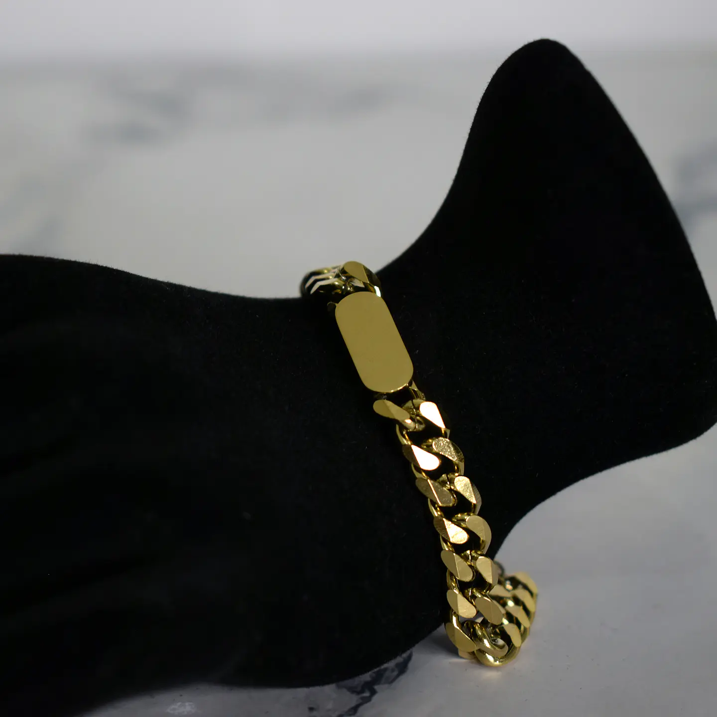 Set Cadena + Pulsera Grumet Acero Inoxidable 8mm Collar 5