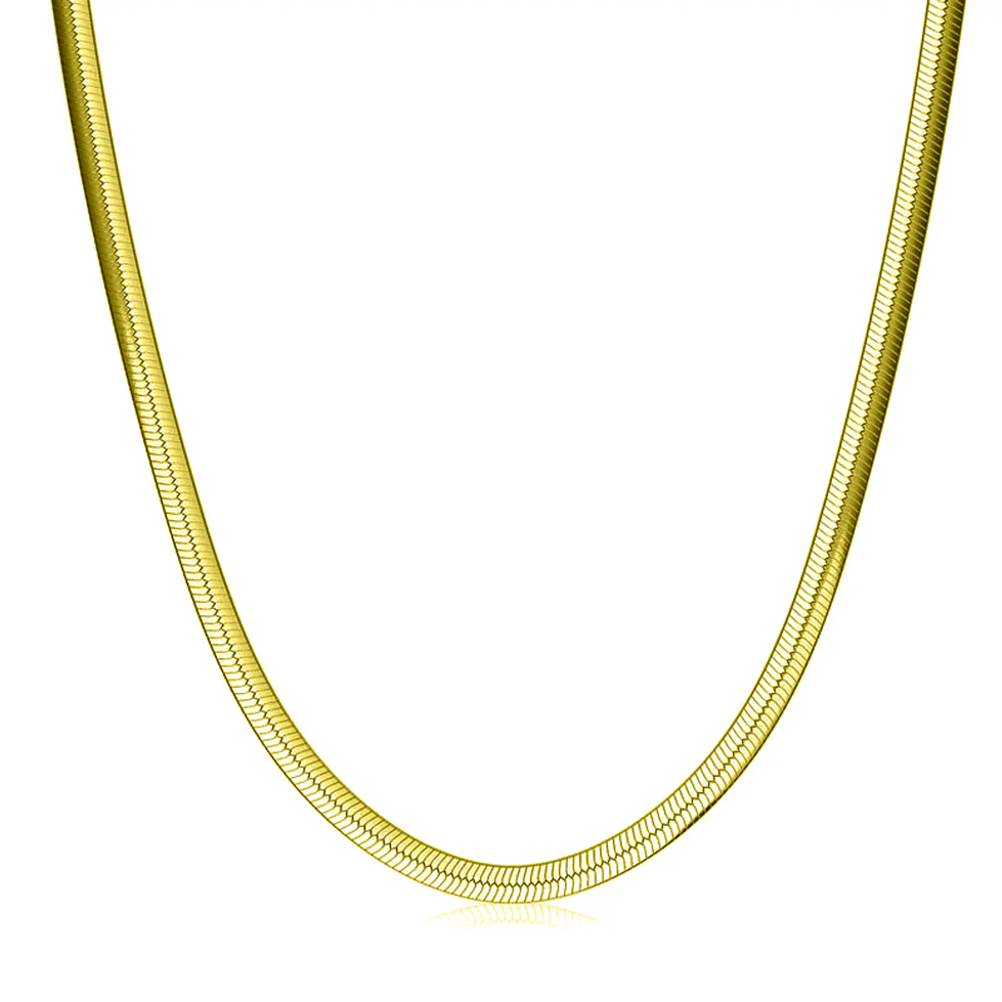 Gargantilla Choker Acero Quirúrgico Serpiente Unisex Dorado 1