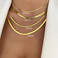 Gargantilla Choker Acero Quirúrgico Serpiente Unisex Dorado - Miniatura 2