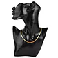 Gargantilla Choker Acero Quirúrgico Serpiente Unisex Dorado - Miniatura 4