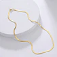 Gargantilla Choker Acero Quirúrgico Serpiente Unisex Dorado - Miniatura 7