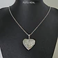 Collar Relicario Corazón Love Guardapelo En Acero Inoxidable - Miniatura 5