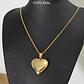 Collar Relicario Corazón Love Guardapelo En Acero Inoxidable - Miniatura 9