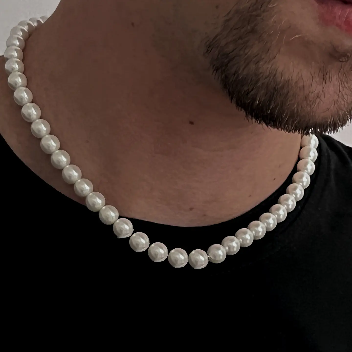 Gargantilla Perlas De Agua Dulce Collar Moda Clásico 45cm 2