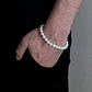 Pulsera De Perlas De Río 8mm Unisex Moda Joyas Aesthetic - Miniatura 2