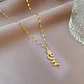 Collar De Serpiente Cadena Acero Inoxidable - Baño Oro 18k - Miniatura 4