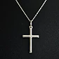Colgante Plata Fina Italiana 925 Para Hombre Cruz Diseños - Miniatura 5