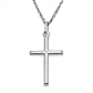 Colgante Plata Fina Italiana 925 Para Hombre Cruz Diseños - Miniatura 4