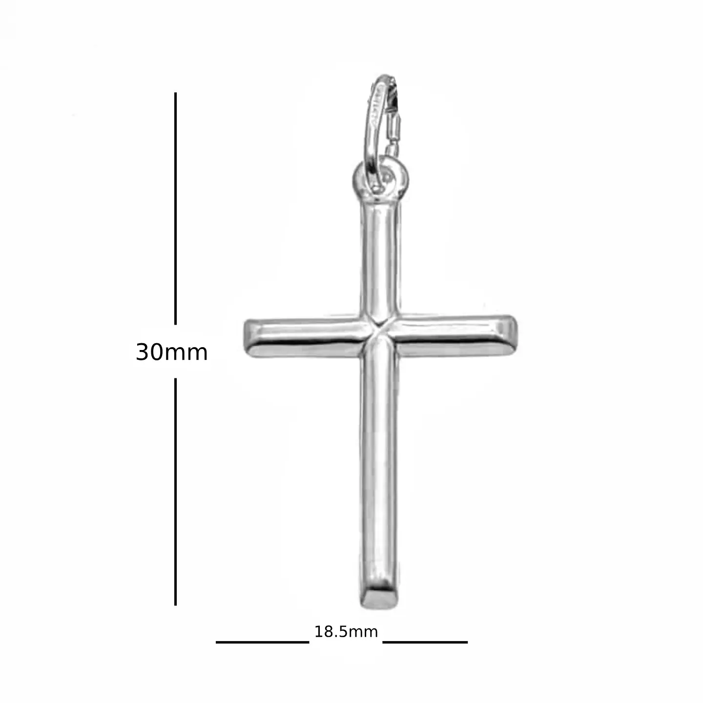 Colgante Plata Fina Italiana 925 Para Hombre Cruz Diseños 6