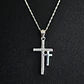 Colgante Plata Fina Italiana 925 Para Hombre Cruz Diseños - Miniatura 8