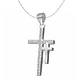 Colgante Plata Fina Italiana 925 Para Hombre Cruz Diseños - Miniatura 7