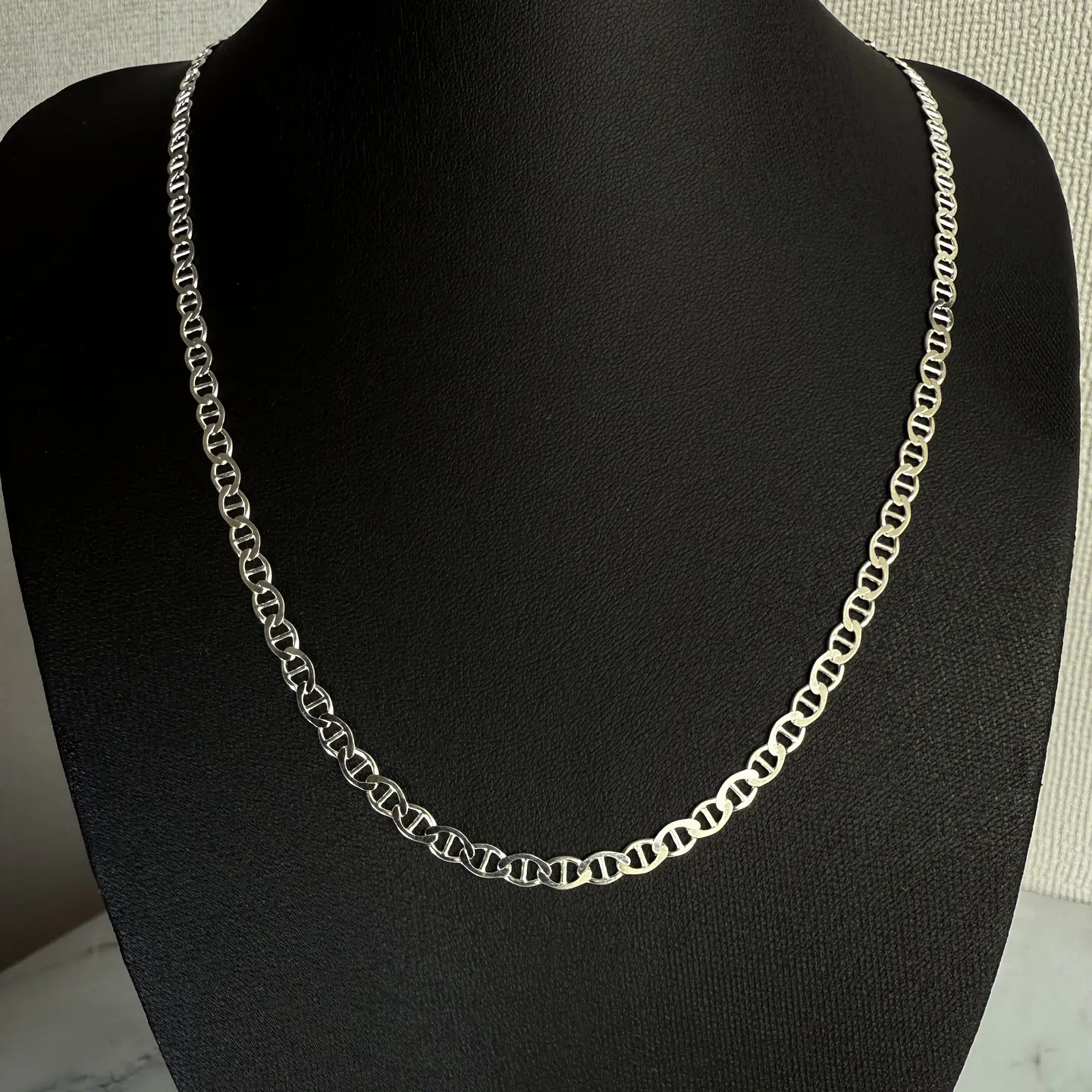 Cadena Plata Fina Ley 925 4mm Collar Gucci Marina Reversible 2