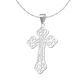 Colgante Plata Fina Italiana 925 Para Hombre Cruz Diseños - Miniatura 10