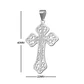 Colgante Plata Fina Italiana 925 Para Hombre Cruz Diseños - Miniatura 12