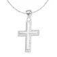 Colgante Plata Fina Italiana 925 Para Hombre Cruz Diseños - Miniatura 13