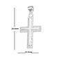 Colgante Plata Fina Italiana 925 Para Hombre Cruz Diseños - Miniatura 15