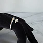 Anillo Abrazo Ajustable Plata Fina Ley 925 Circones Mujer - Miniatura 4