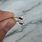 Anillo Abrazo Ajustable Plata Fina Ley 925 Circones Mujer - Miniatura 6