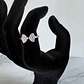 Anillo Lazo Ajustable Plata Fina Ley 925 Circones Mujer - Miniatura 2