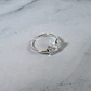 Anillo Lazo Ajustable Plata Fina Ley 925 Circones Mujer - Miniatura 5
