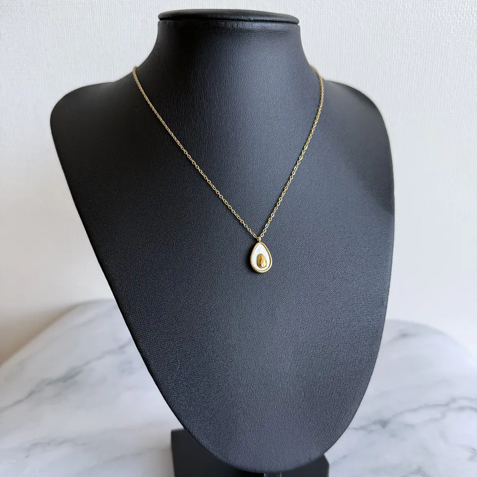 Collar Dije De Palta Cadena Acero Inoxidable - Baño Oro 18k 3