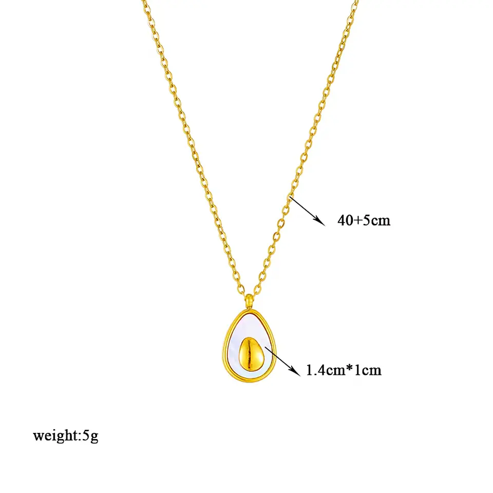 Collar Dije De Palta Cadena Acero Inoxidable - Baño Oro 18k 4