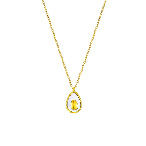 Collar Dije De Palta Cadena Acero Inoxidable - Baño Oro 18k