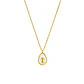 Collar Dije De Palta Cadena Acero Inoxidable - Baño Oro 18k - Miniatura 1