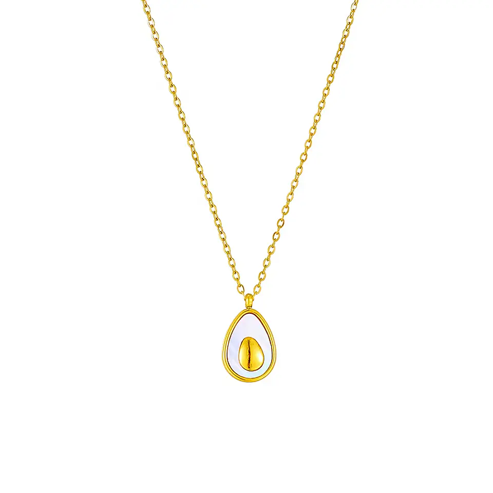 Collar Dije De Palta Cadena Acero Inoxidable - Baño Oro 18k 1