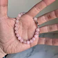 Set Cadena + Pulsera Gargantilla Cuencas De Cuarzo Rosa Unisex - Miniatura 5