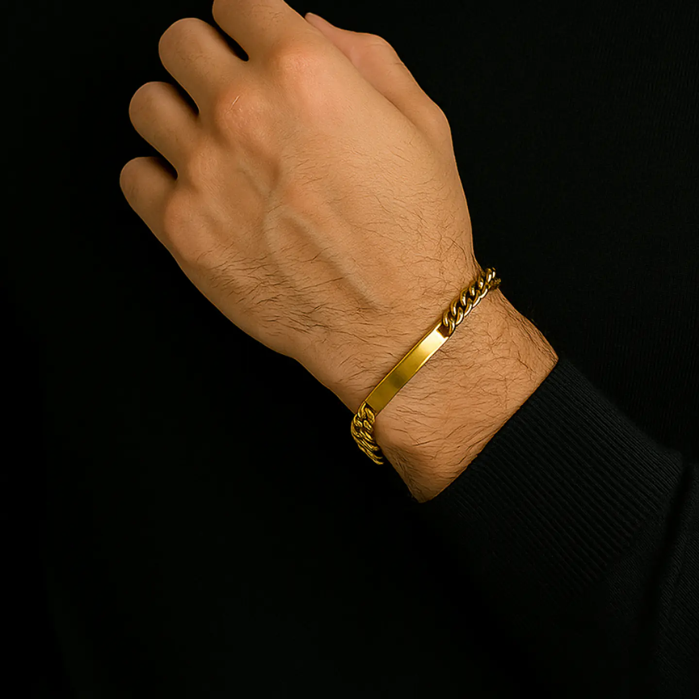 Pulsera Piocha Esclava Grumet 8mm 22cm Acero Inoxidable 2