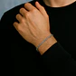 Set Cadena + Pulsera Torbillon Acero Inoxidable 4mm Collar - Miniatura 2