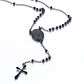 Collar Rosario Virgen Maria Con Cruz Acero Inoxidable - Miniatura 4