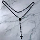 Collar Rosario Virgen Maria Con Cruz Acero Inoxidable - Miniatura 6