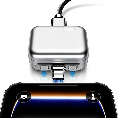 Desconector Inteligente Automático De Carga Celular Usb Tipo-c Universal