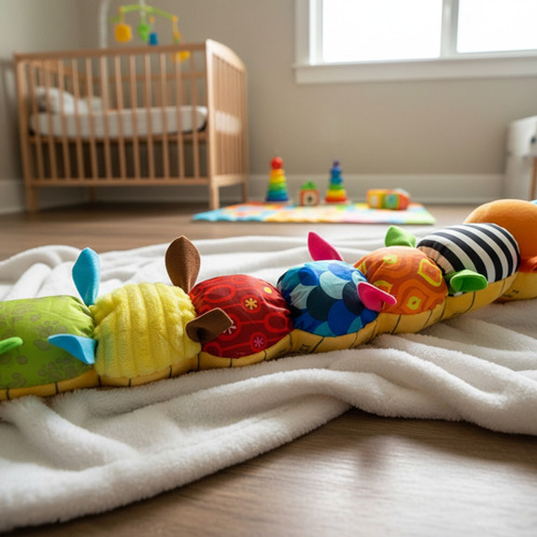 Peluche De Cuncuna Sensorial Niños/as Multicolor Infantil 3