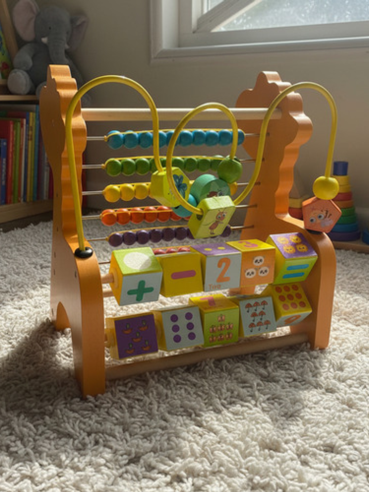 Juguete Madera Didáctico Abaco 3