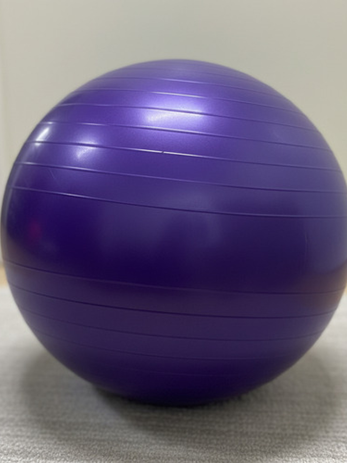 Pelota De Yoga/pilates 65cm Color Morado + Inflador 3