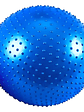 Pelota Balón Pilates / Yoga / Masaje Erizo 65cm Azul - Miniatura 1
