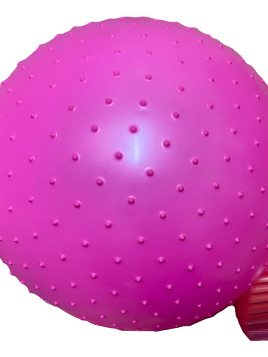 Pelota Balón Pilates / Yoga / Masaje Erizo 65cm Azul 2