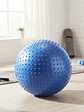 Pelota Balón Pilates / Yoga / Masaje Erizo 65cm Azul - Miniatura 3